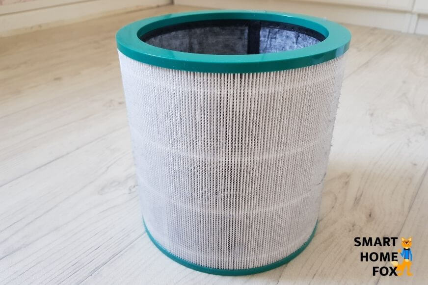 Der HEPA Filter vom Dyson Pure Cool Link TP02 Luftreiniger und Turmventilator
